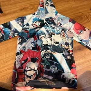 My hero academia hoodie